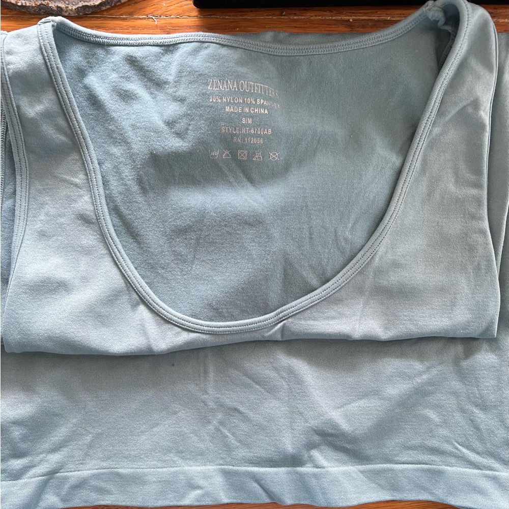 Teal Tank Top by Zenana Outfitters - Picture 7 of 10